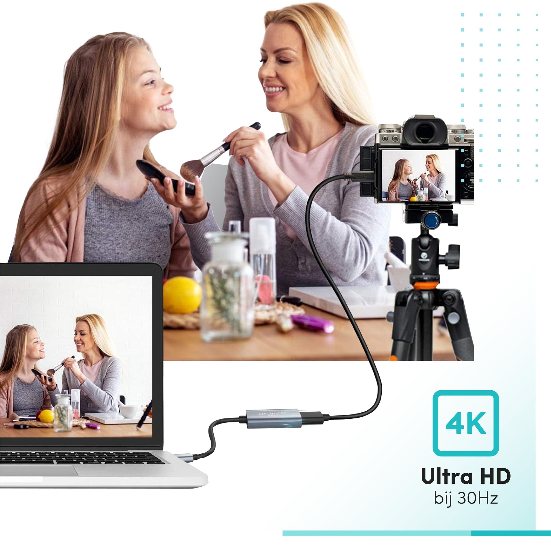 4K_30hz hdmi naar usbc adapter