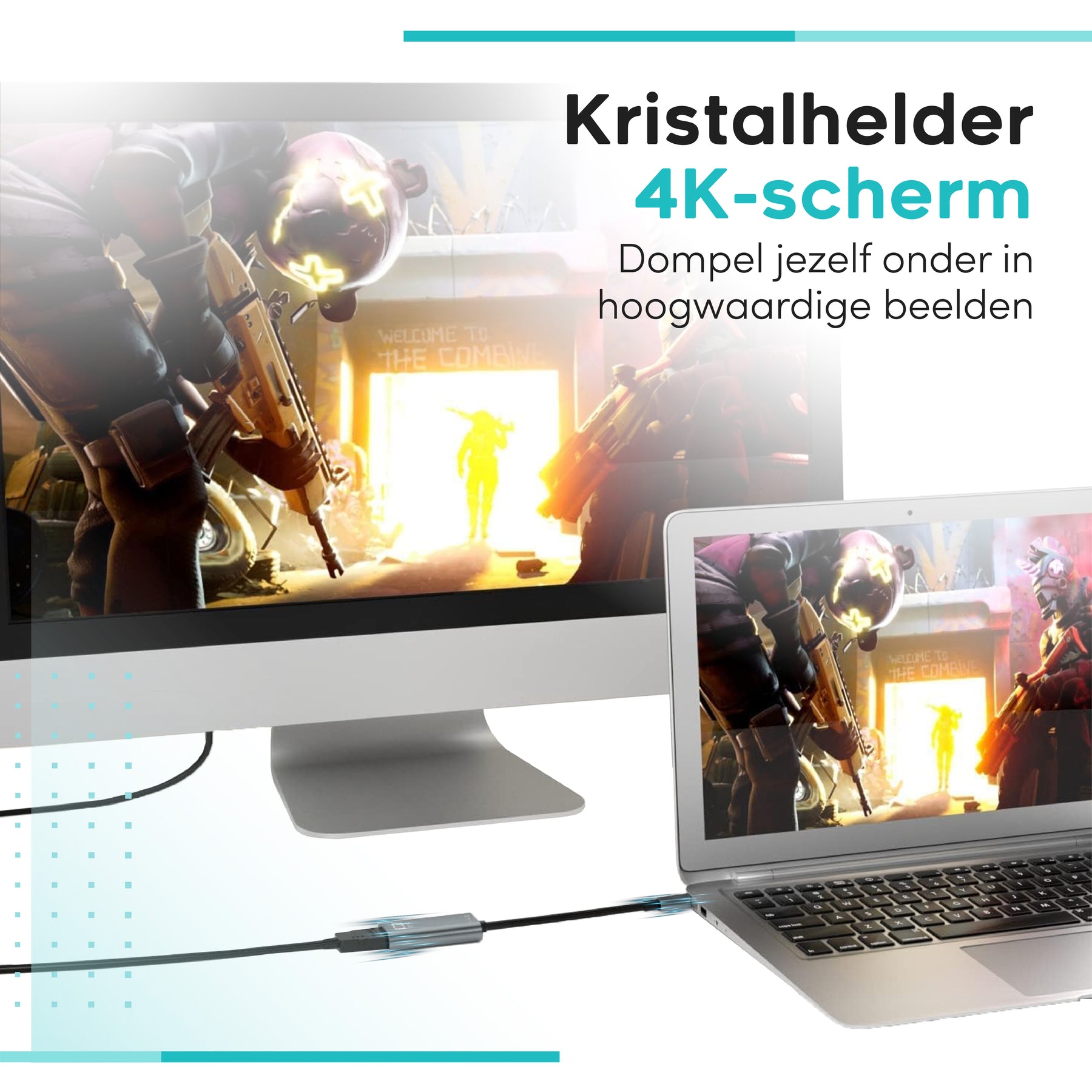 brightside online usb c naar hdmi adapter