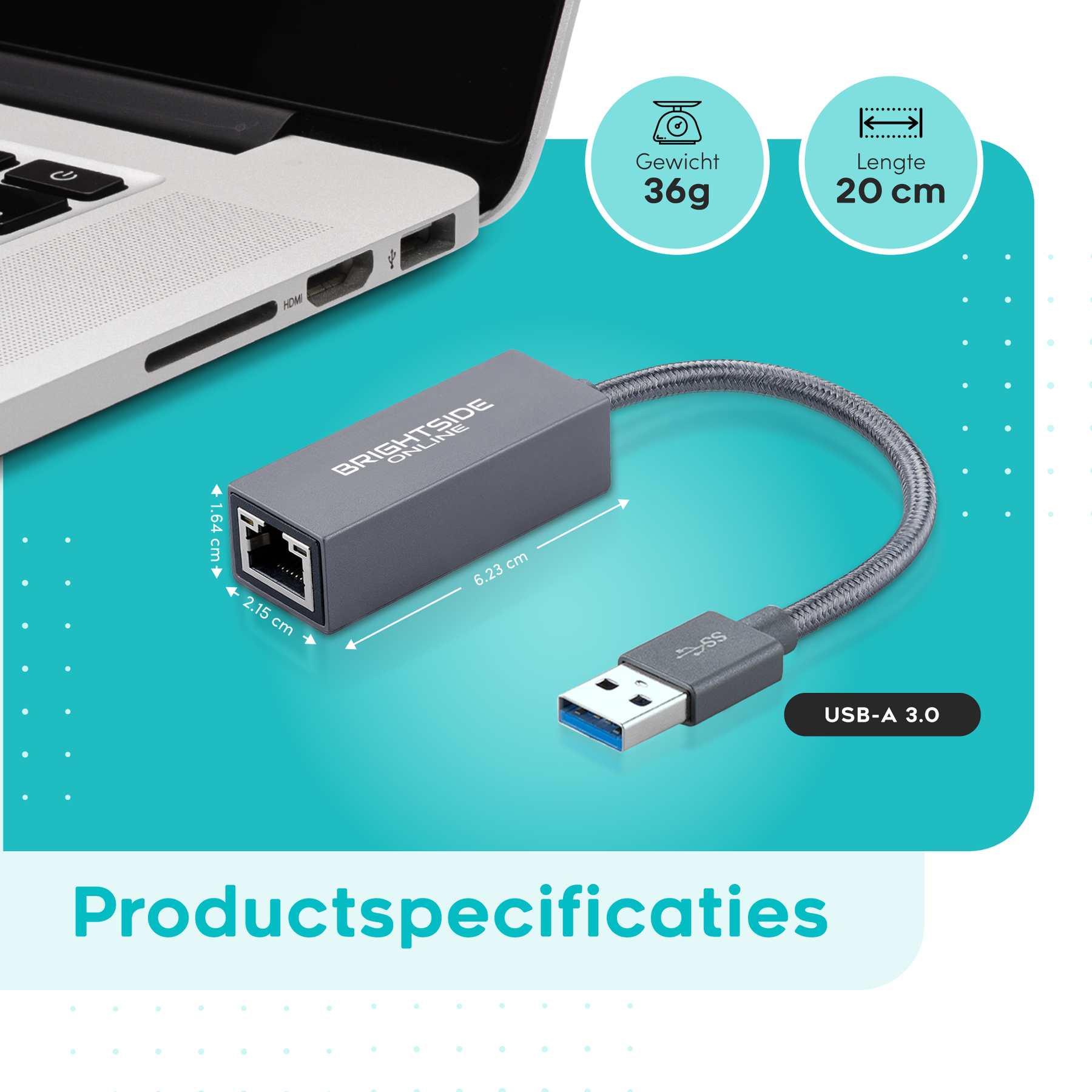 compacte ethernet adapter