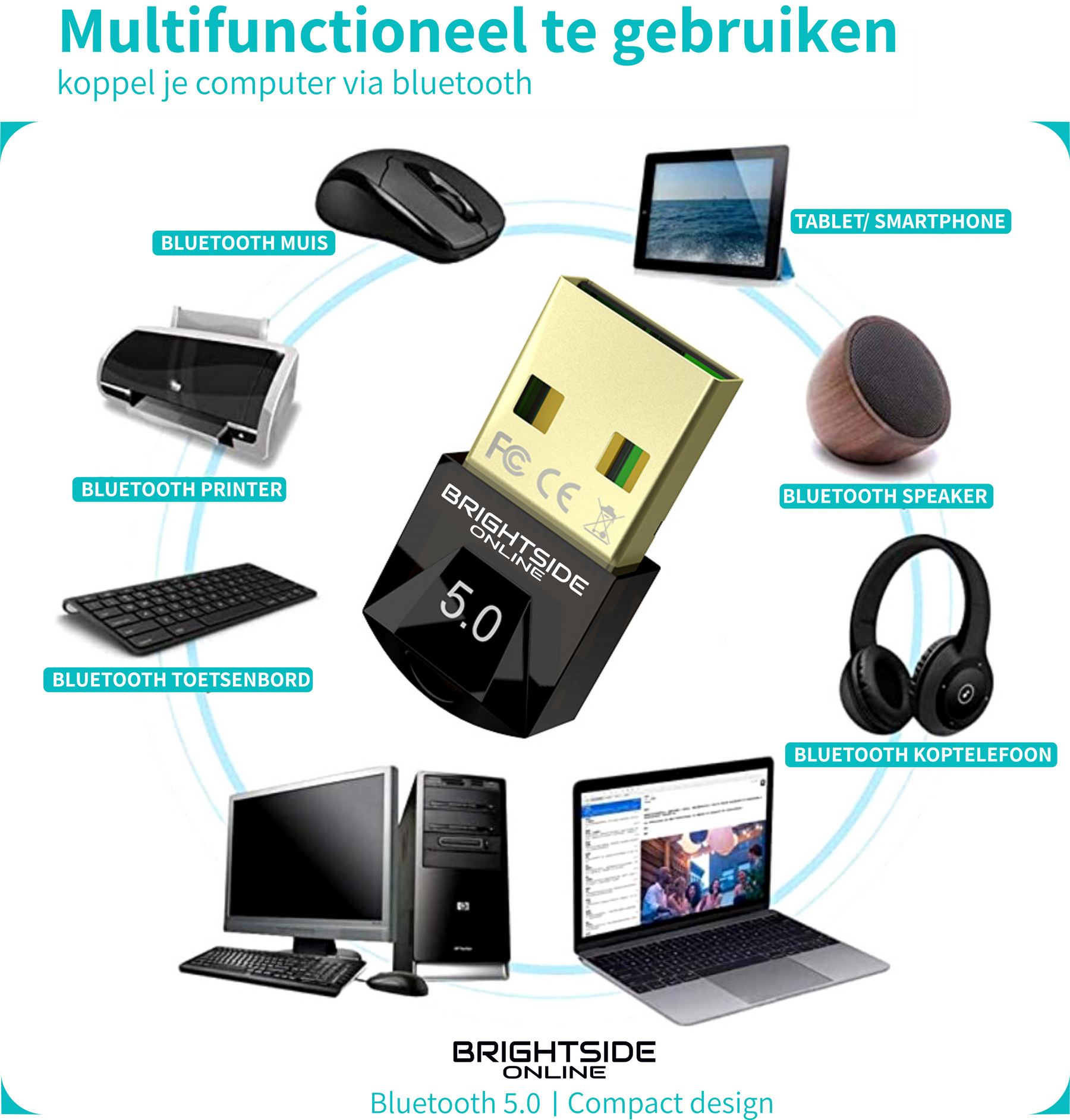 BluetoothadaptervoorheadsetpcenlaptopvanBrightside