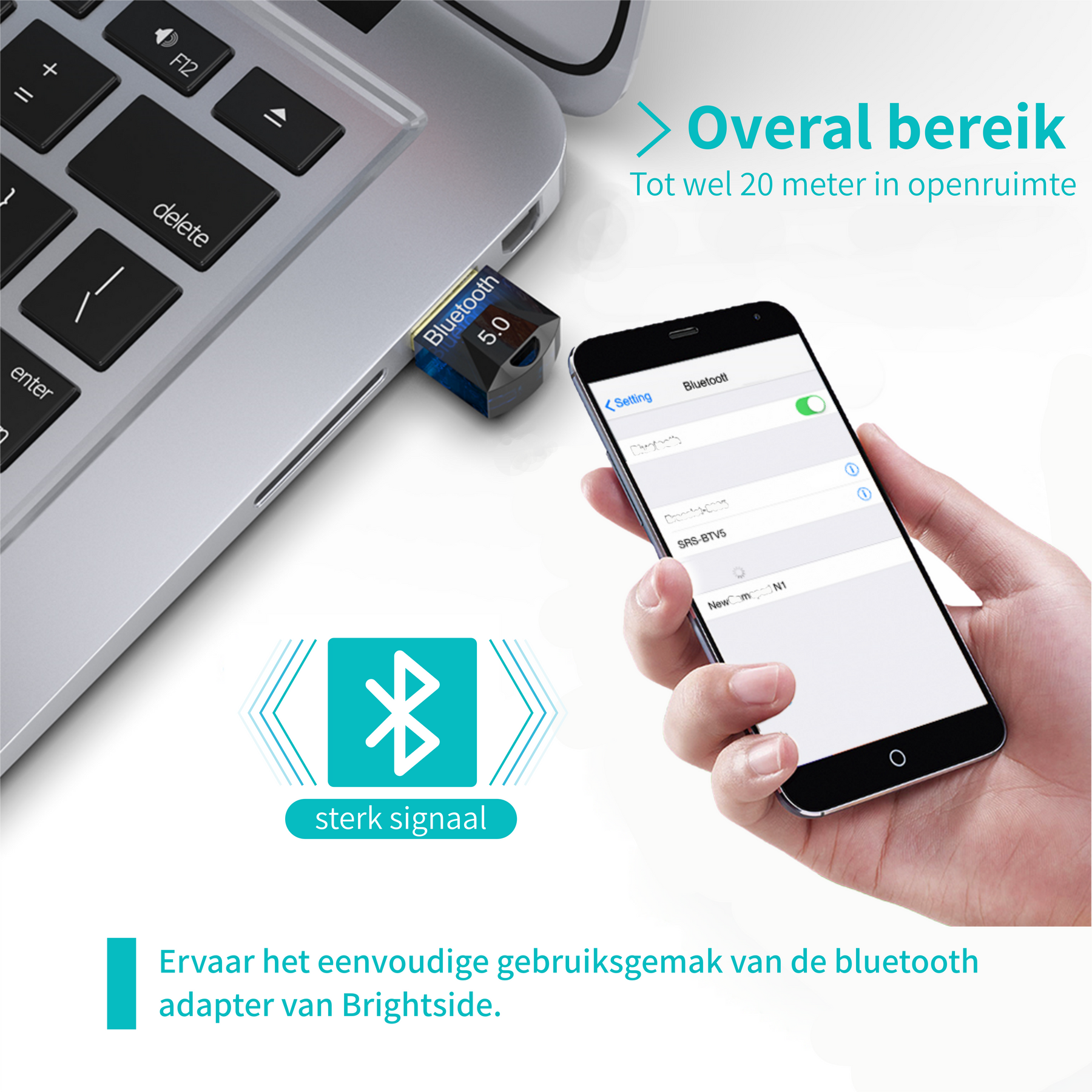 Bluetoothusbadaptervoorwindows10en11vanBrightsideOnline
