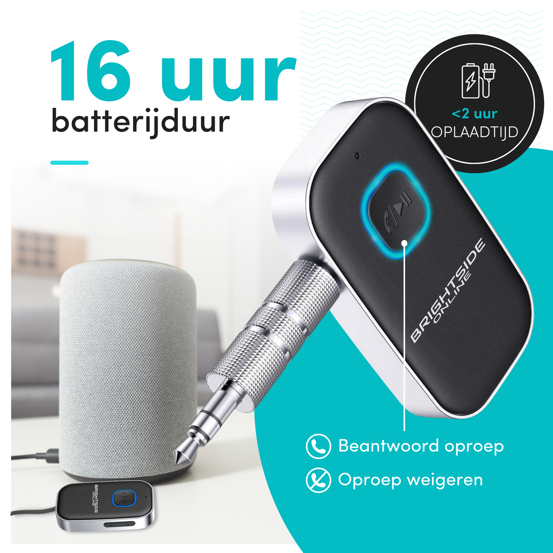Goeiebatterijbluetoothontvangerreceiver